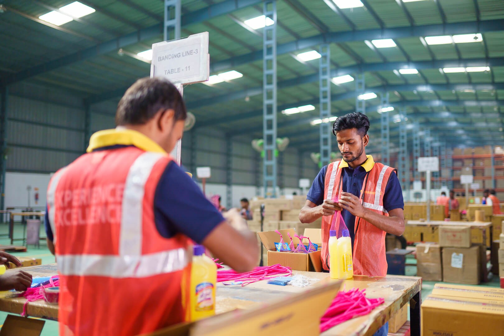 Quality control in warehouse management